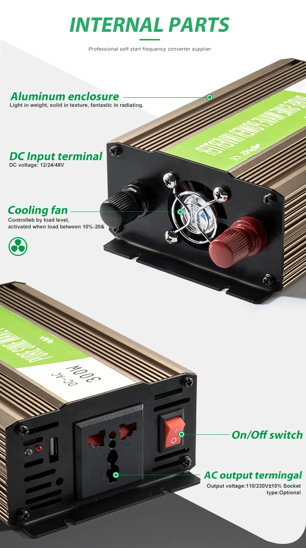 400W 5V/12V/15V/24V/36V LED AC/DC Switching Mode Power Supply